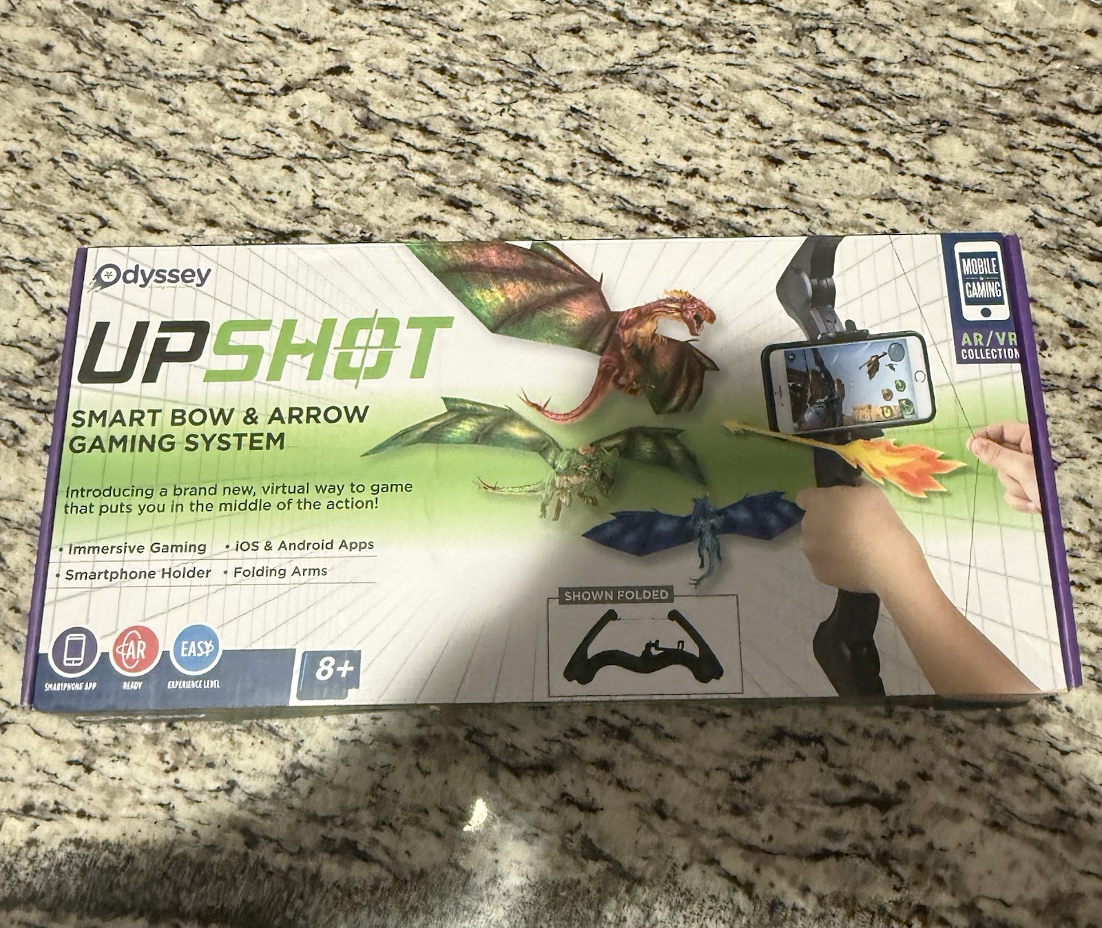 Odyssey Upshot Smart Bow & Arrow Handheld Game, AR/VR