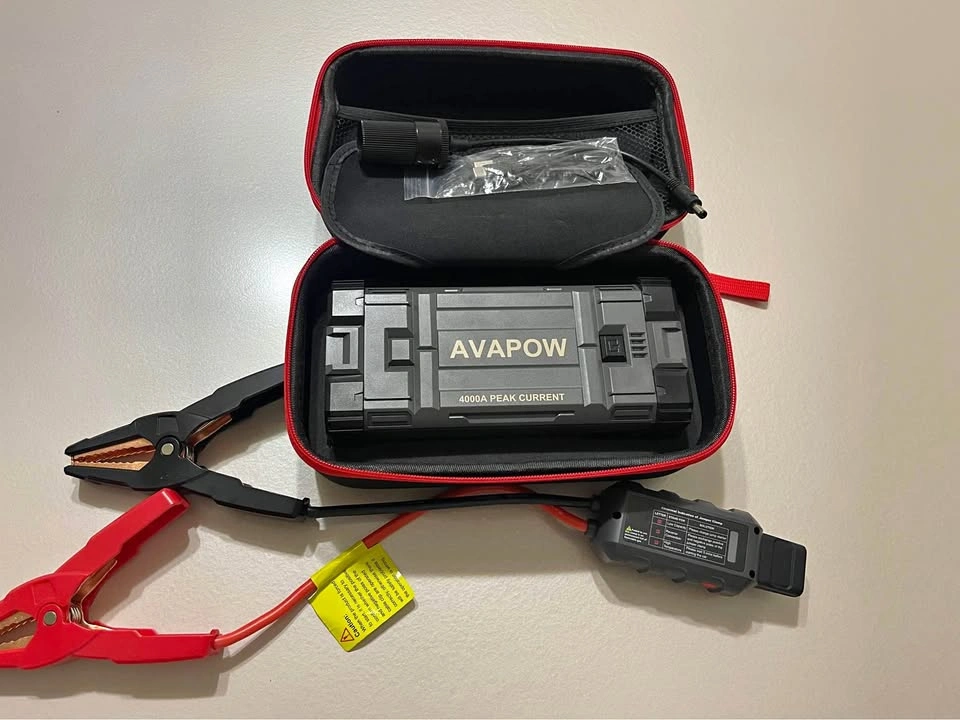 AVAPOW 4000A Peak Current Portable Car Jump Starter