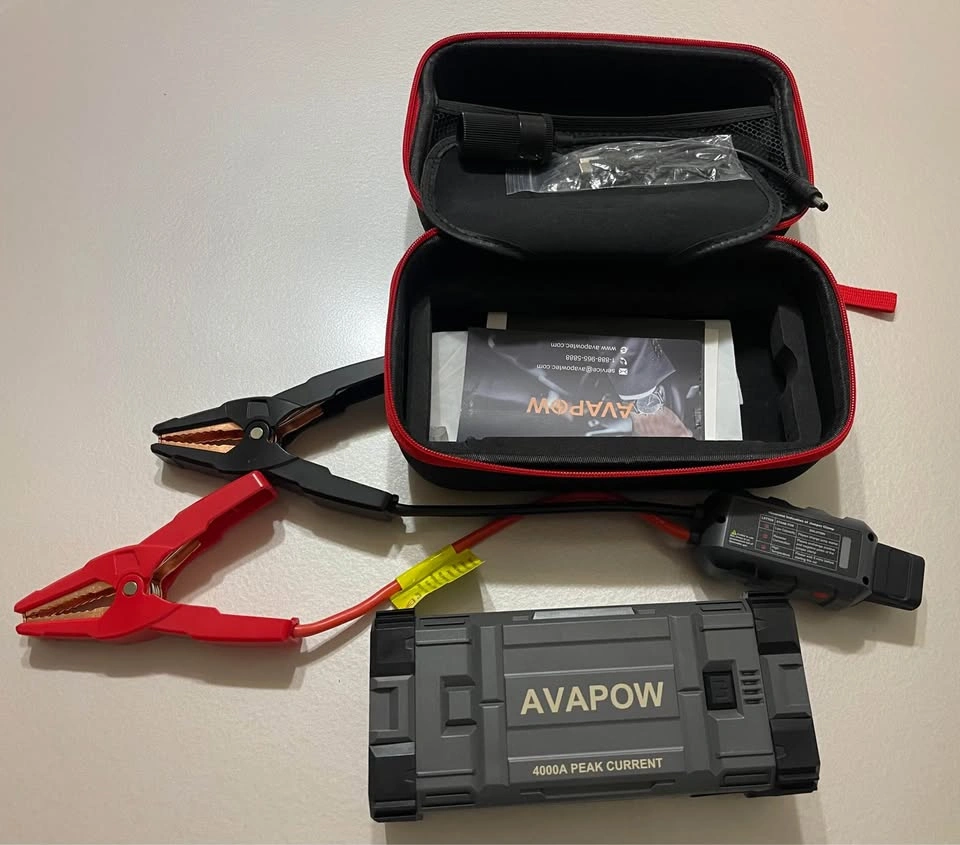 AVAPOW 4000A Peak Current Portable Car Jump Starter - photo 2