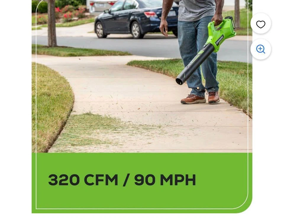 Greenworks 48V Lawn Mower, Trimmer & Blower Combo Kit - photo 4