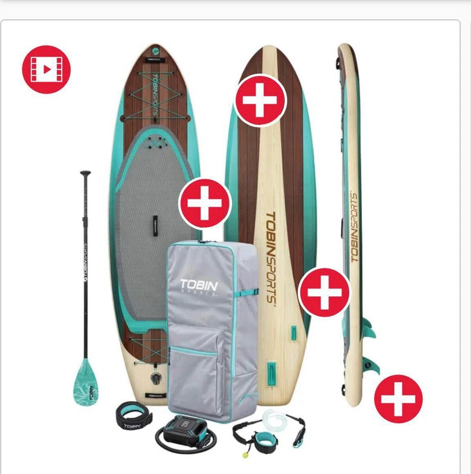 Tobin Sports Endeavor Elite Inflatable Stand-Up Paddleboard Set - photo 3