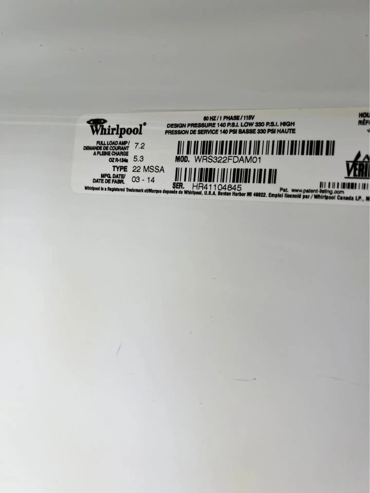 Whirlpool Stainless Steel Refrigerator - photo 3