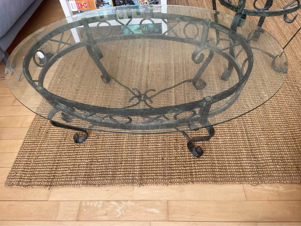 Glass Top Coffee & End Table Set - photo 3