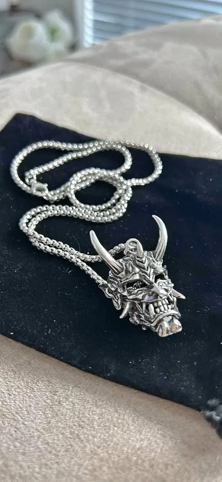 Men’s samurai 24” necklace Chain thumbnail