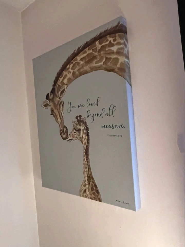 Giraffe Canvas Print for Nursery/Kids Room - photo 2