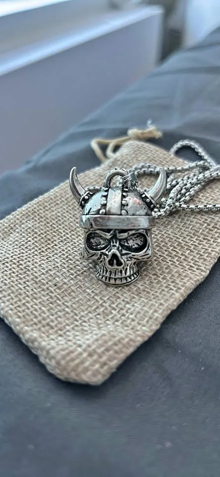 Skull guardian motorcycle Bell 24” Chain thumbnail