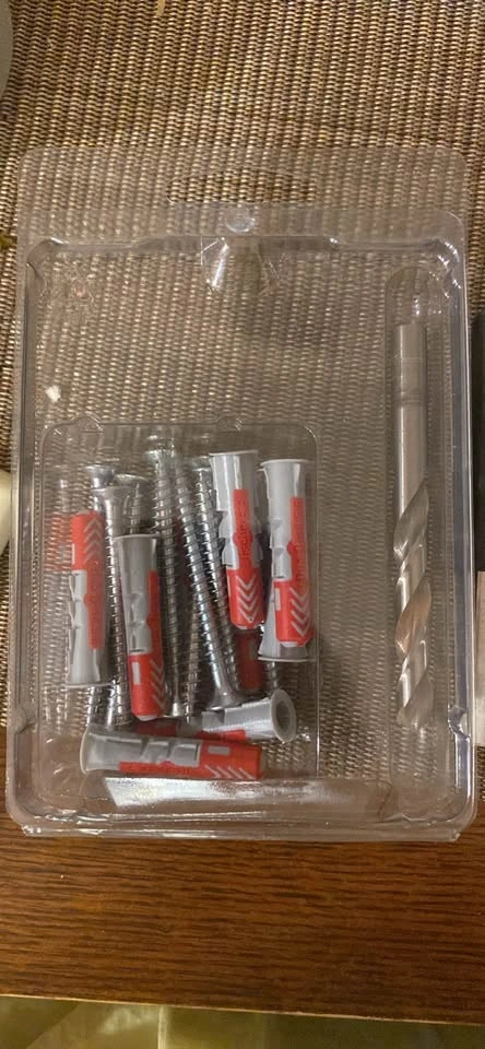 Fischer DuoPower Wall Plugs Screws and Drill Bit Set - photo 2