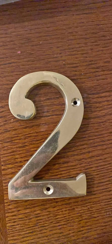 Brass House Number 2