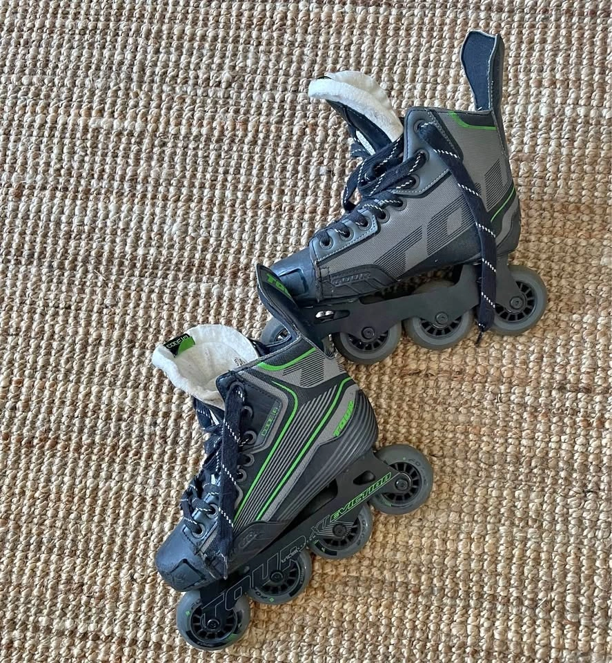 Adult Size 5 Inline Roller Street Hockey Skates