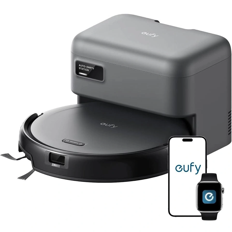 Eufy Robot Vacuum C10 w/ Auto-Empty Station | 4000Pa Suction