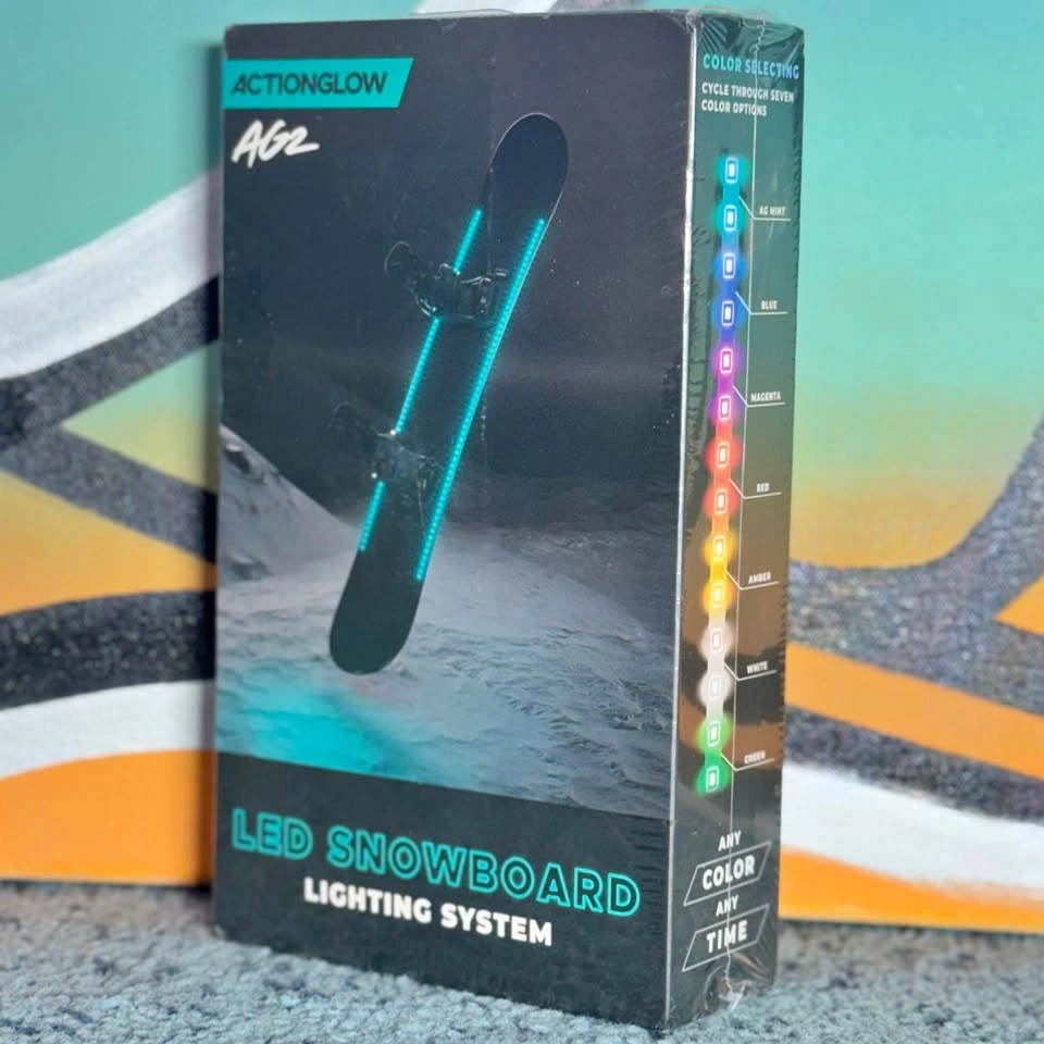 ActionGlow AG2 LED Snowboard Lighting System | Waterproof Kit
