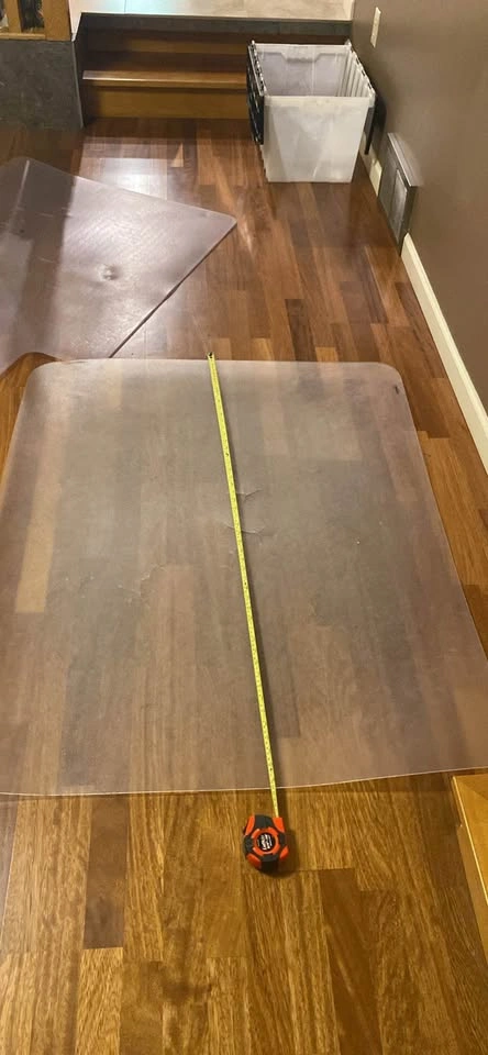 Clear Plastic Office Chair Floor Mat - photo 5