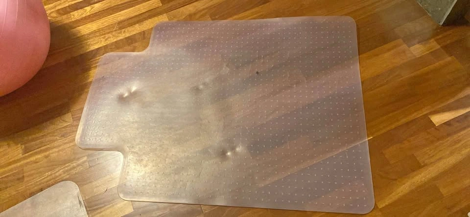 Clear Plastic Office Chair Mat for Carpet