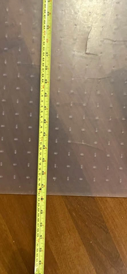 Clear Plastic Office Chair Mat for Carpet - photo 3
