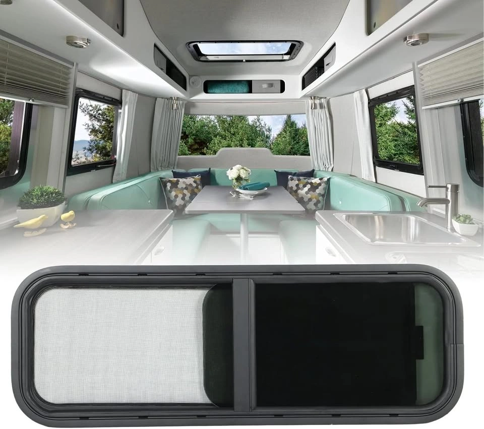 900x300mm RV Sliding Window for Camper Trailer - photo 4