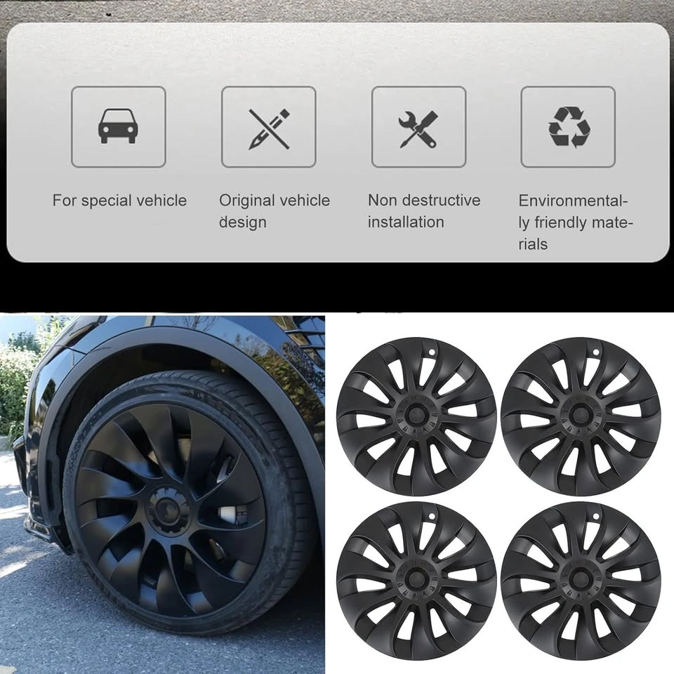 20" Hubcaps for Tesla Model Y (2020-2023) - photo 4