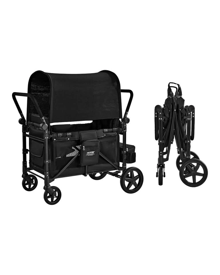 VEVOR 4-Kid Wagon Stroller