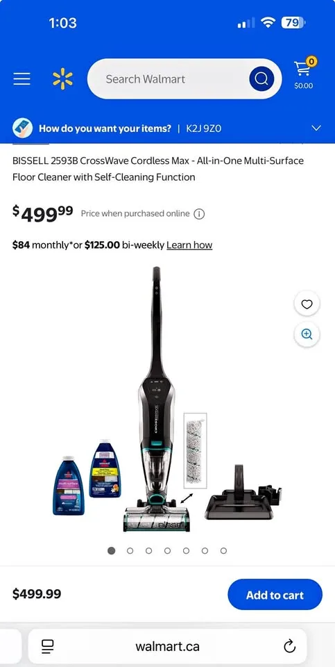 BISSELL CrossWave Cordless Max