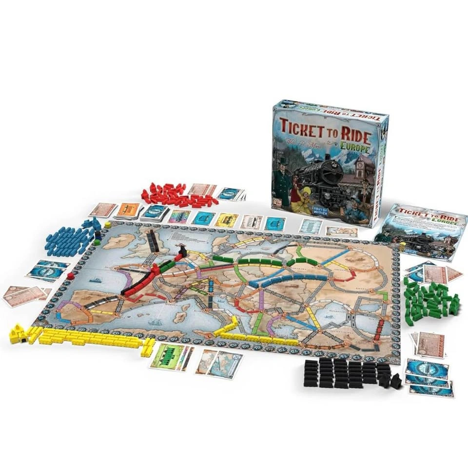 Ticket to Ride Europe Board Game - photo 2