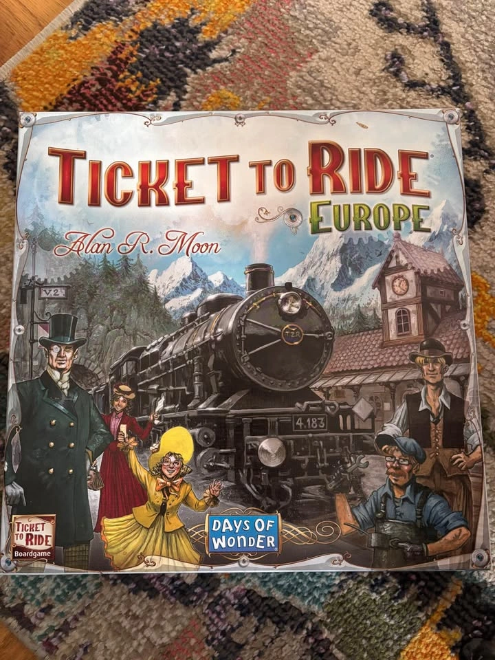 Ticket to Ride Europe Board Game - photo 5