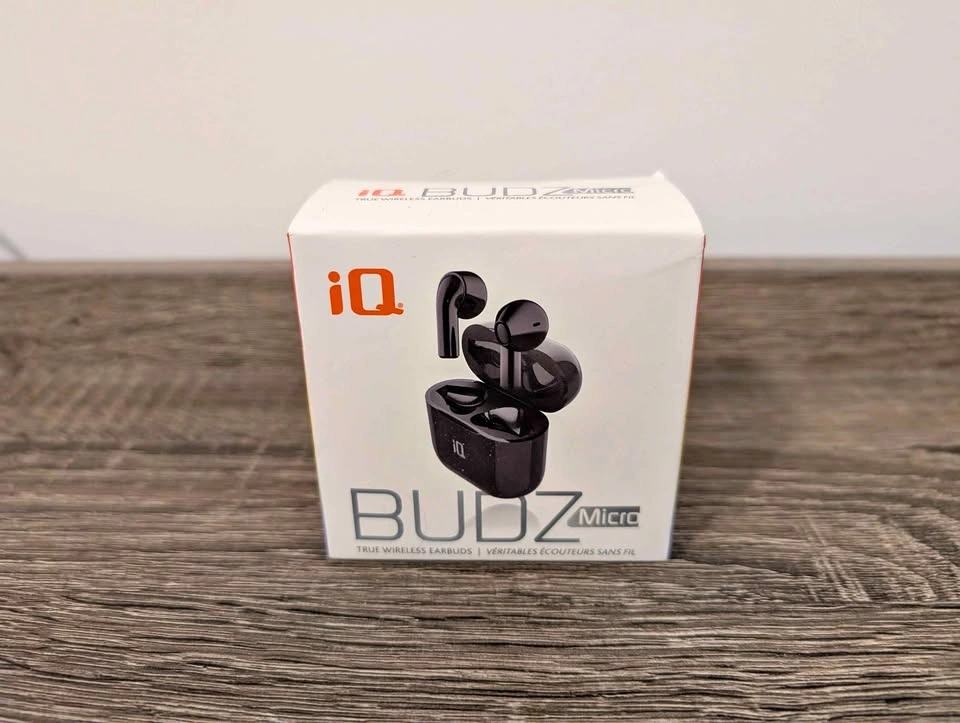 iQ Budz Micro True Wireless Earbuds (Original Box)