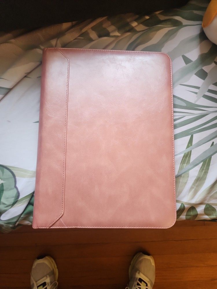 Pink Zipper 3 Ring Portfolio - photo 3