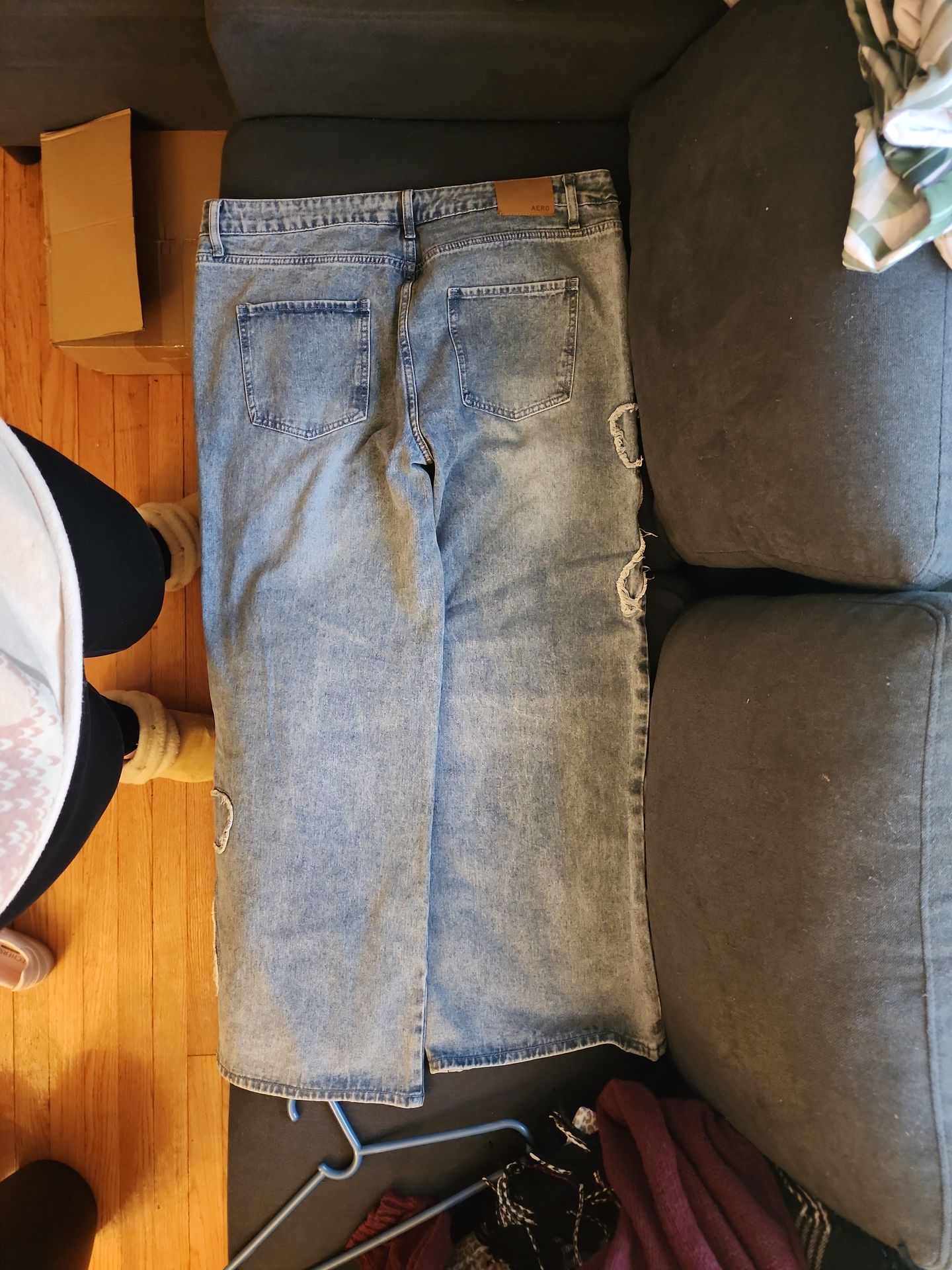 Aeropostale Jeans Baggy Wide Leg Size XL - photo 2