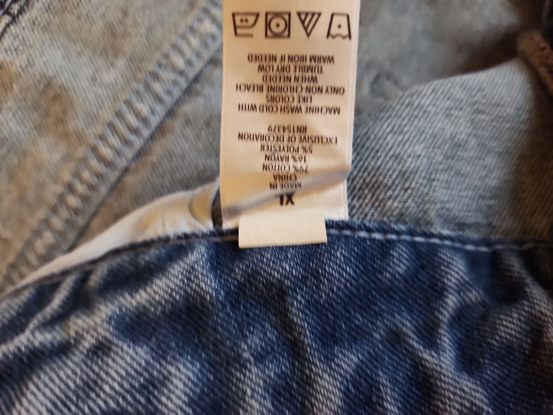 Aeropostale Jeans Baggy Wide Leg Size XL - photo 4