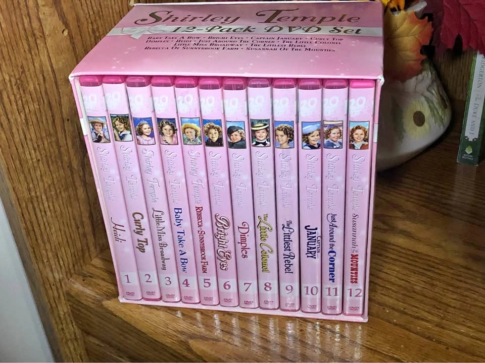Moving! Shirley Temple 12-Pack DVD Set — PRICE FIRM