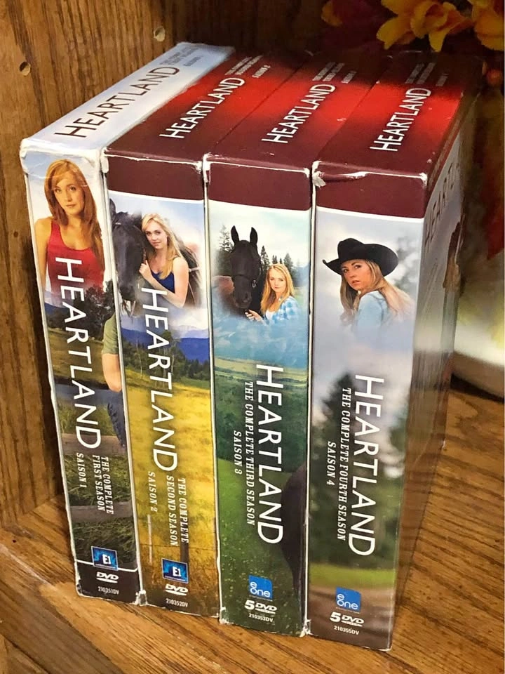 Moving! Heartland Seasons 1-4 on DVD