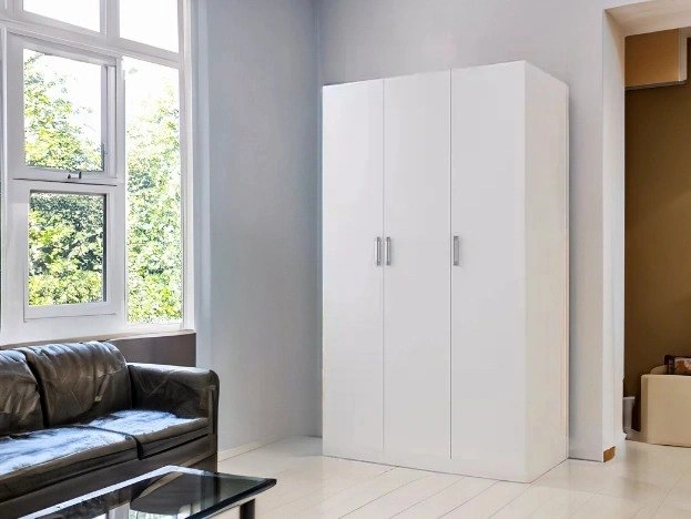 Contemporary Minimalist Wooden Wardrobe - From $195