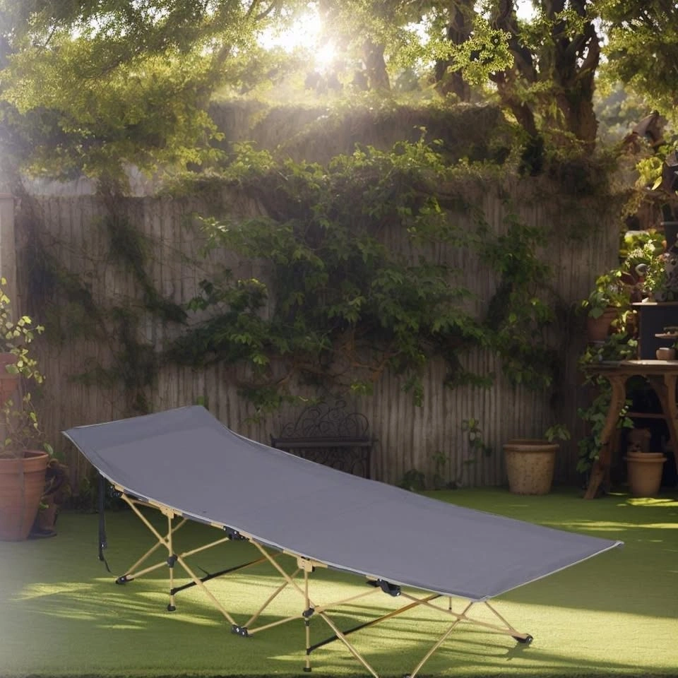 Ergonomic Foldable Camp Bed - Outdoor Use - photo 2