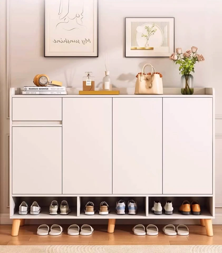 Brand New Shoe Cabinet with Storage & Display Shelf - photo 2