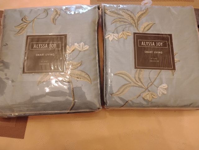 Light Blue Curtains