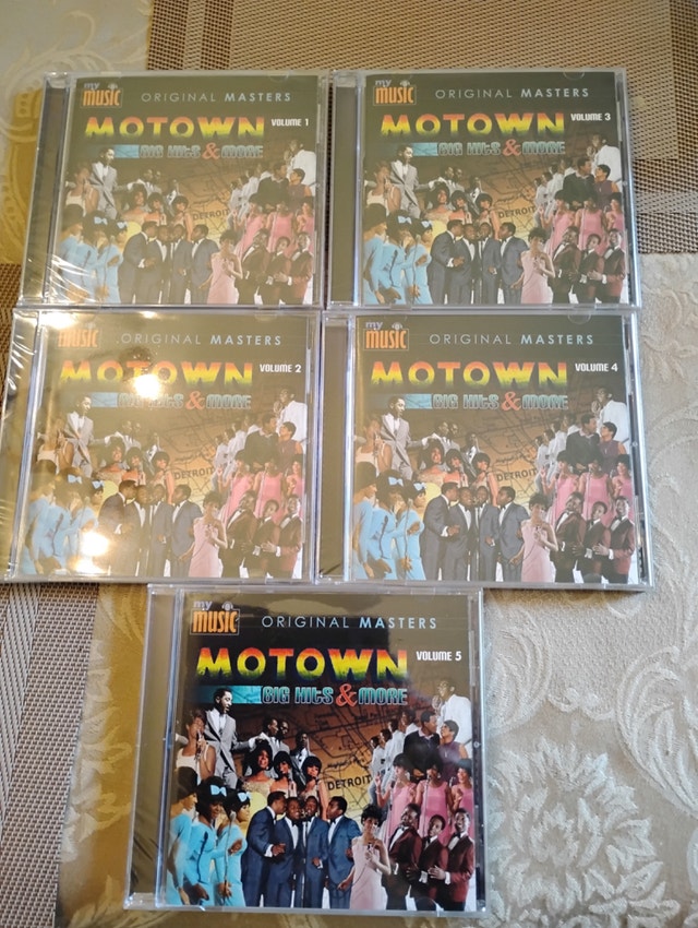 Motown Big Hits & More - Volumes 1 to 5
