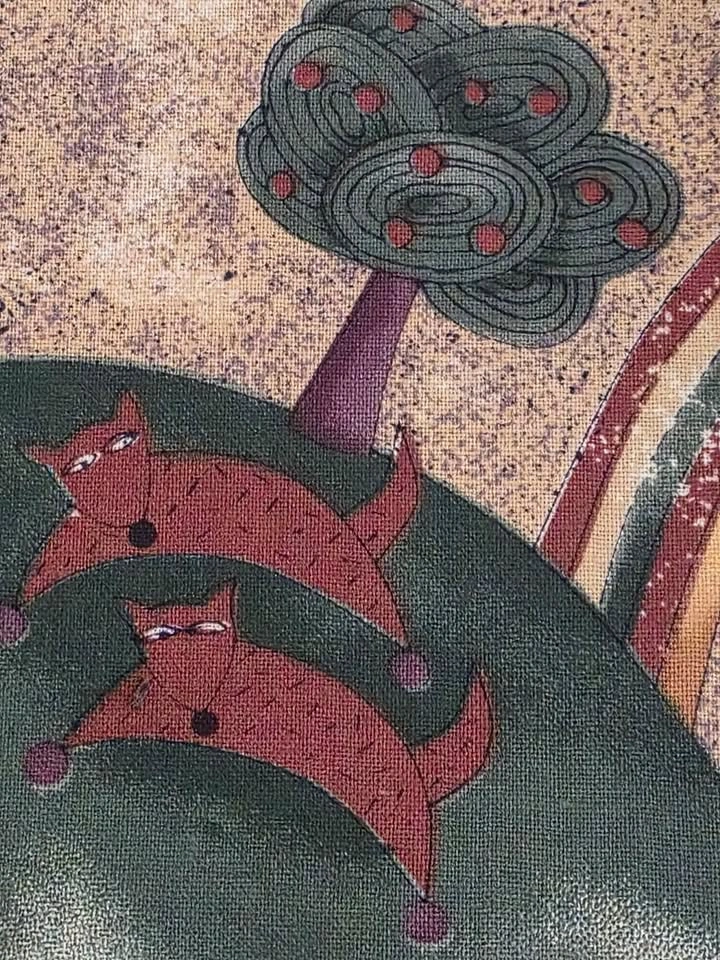 2.5 Meters Cotton Noah's Ark Fabric (2 Pieces) - photo 5