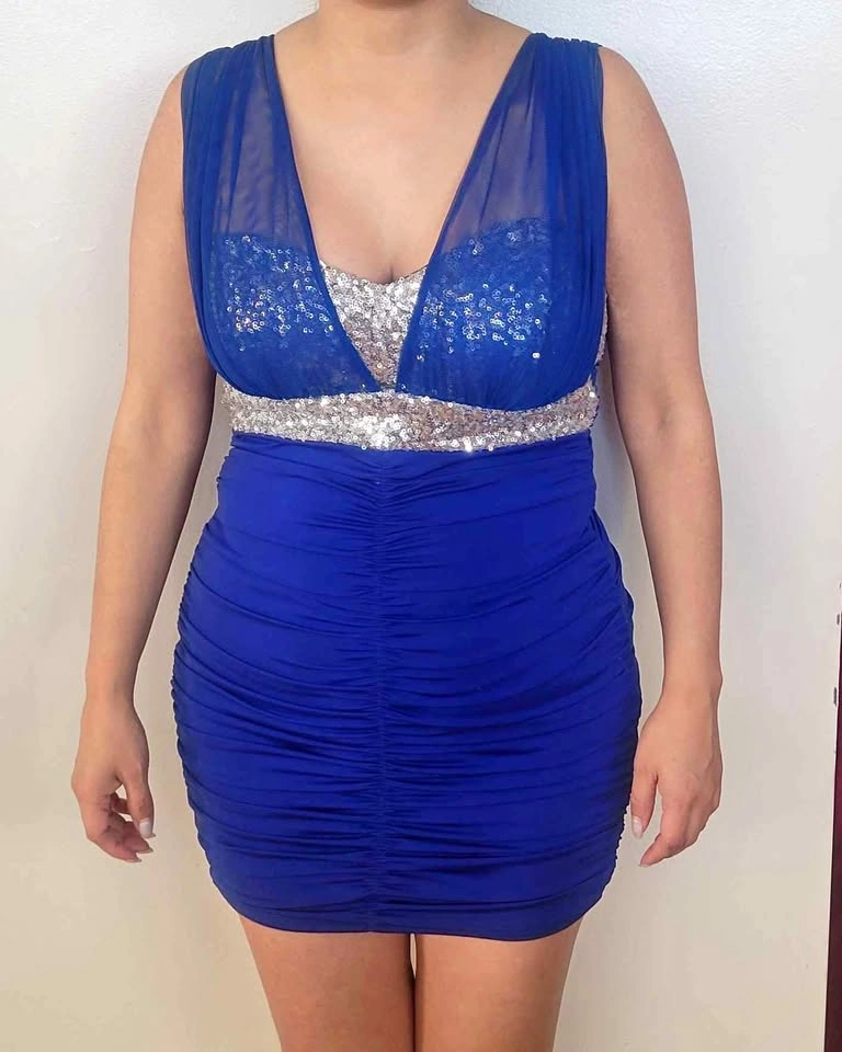 Royal Blue XS Mini Dress