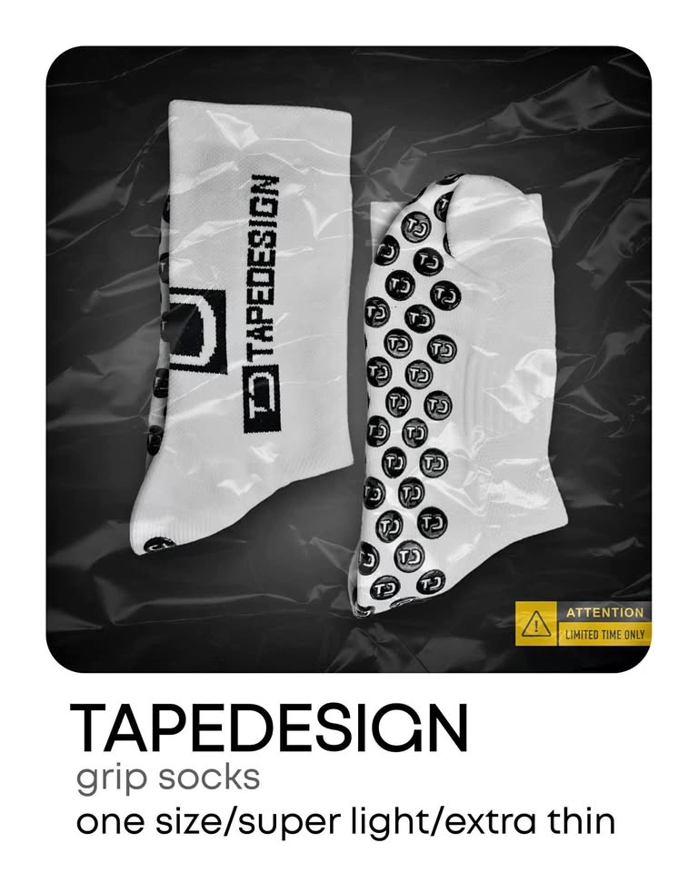 NEW TAPEDESIGN Grip Socks / One Size