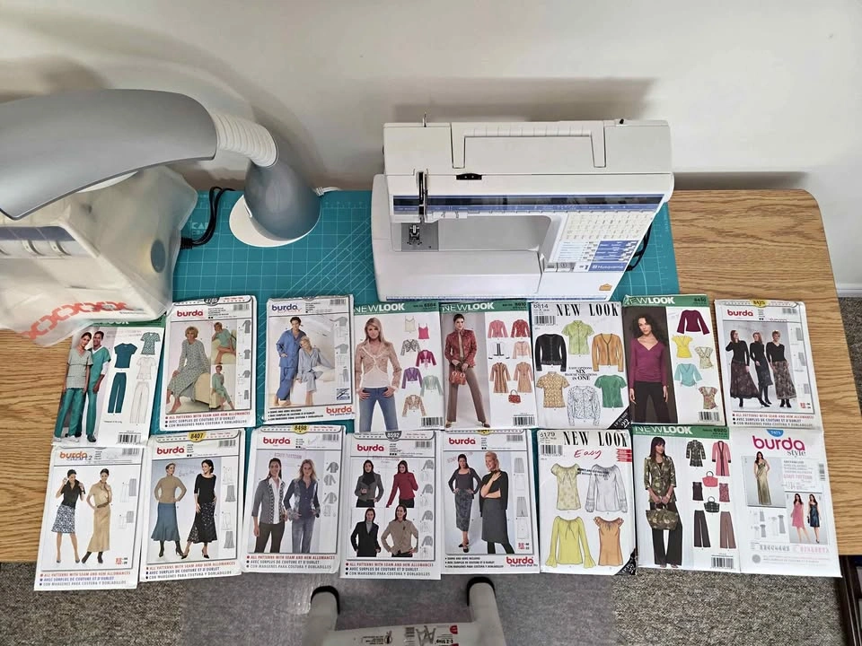 16 Women's Uncut Sewing Patterns