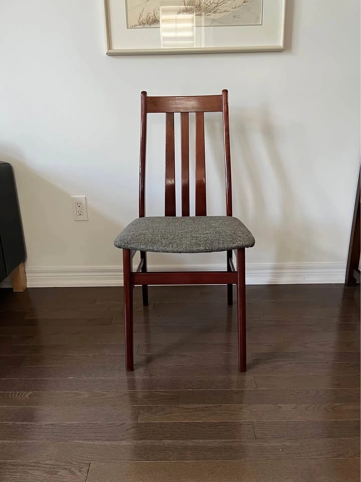 Set of 6 Danish Mahogany Dining Chairs by Farstrup - photo 4