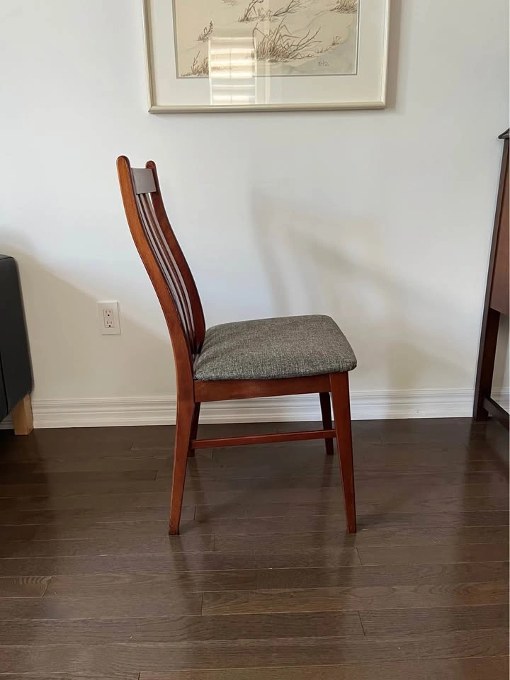 Set of 6 Danish Mahogany Dining Chairs by Farstrup - photo 5