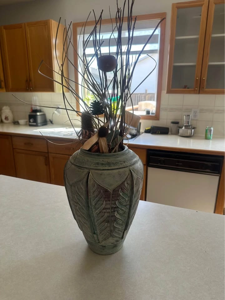 Large rustic ceramic decorative vase - photo 4