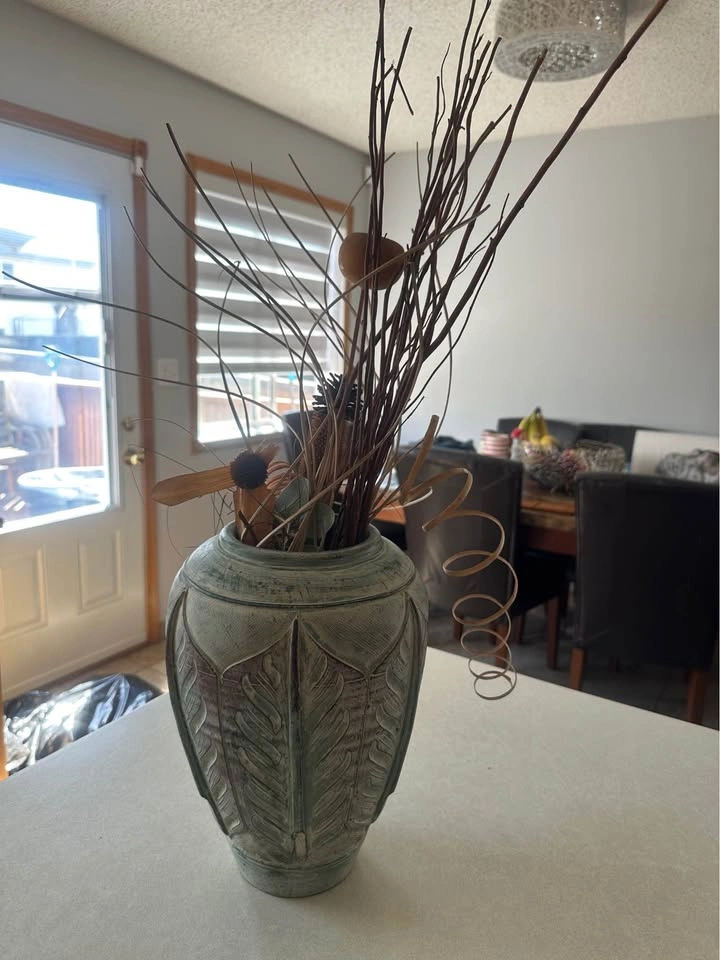 Large rustic ceramic decorative vase - photo 5