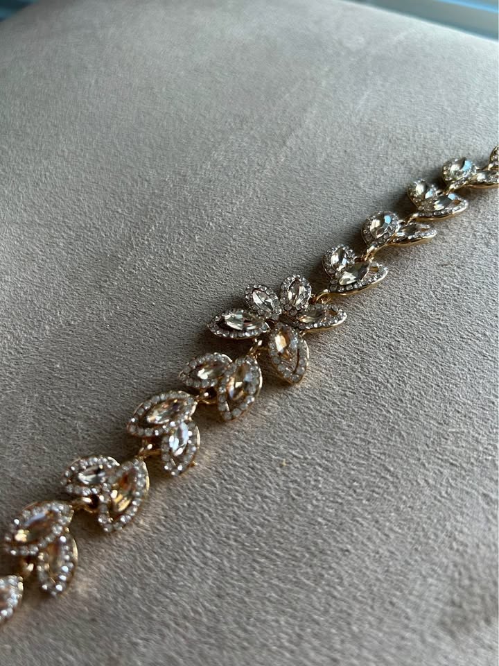 Rose Gold bridal Bracelet - photo 2