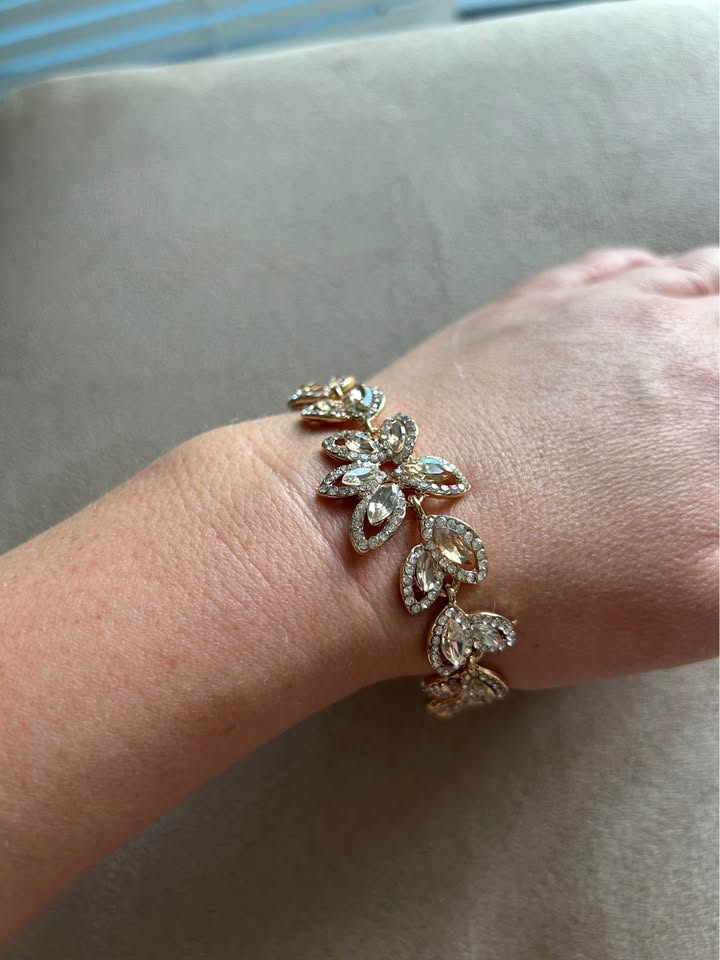Rose Gold bridal Bracelet - photo 4