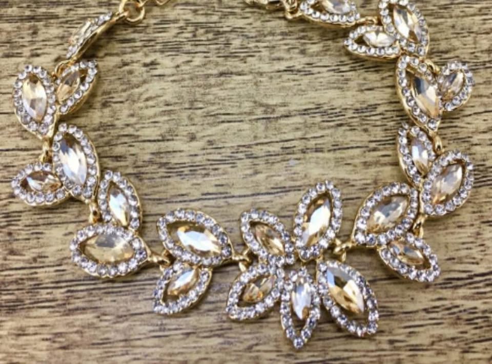 Rose Gold bridal Bracelet - photo 5