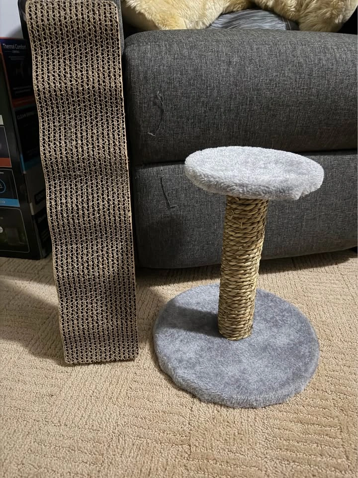 Cat Tower + Scratch Post - photo 2