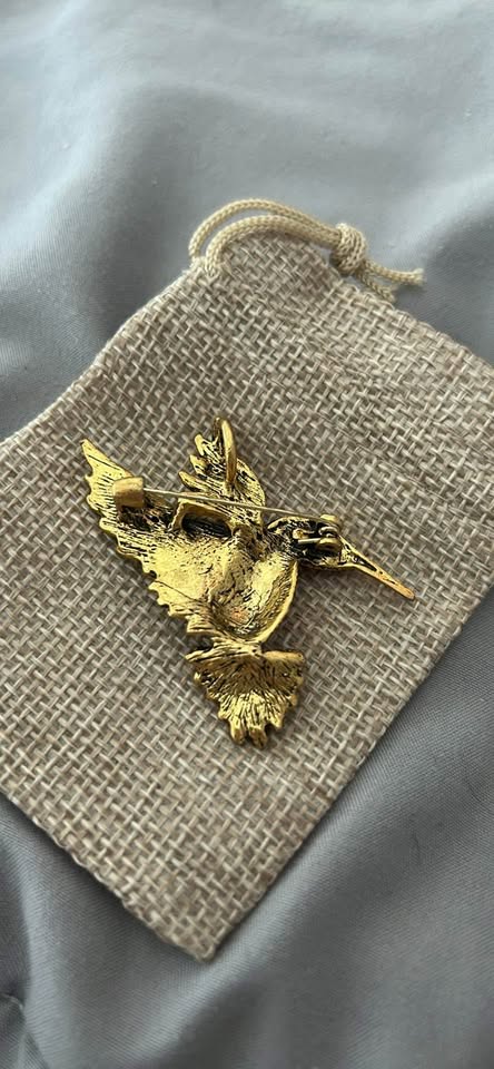 Pink Hummingbird Brooch - photo 2