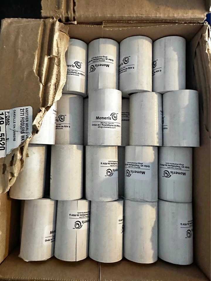 POS Thermal Paper Receipt Rolls (Box of 100)