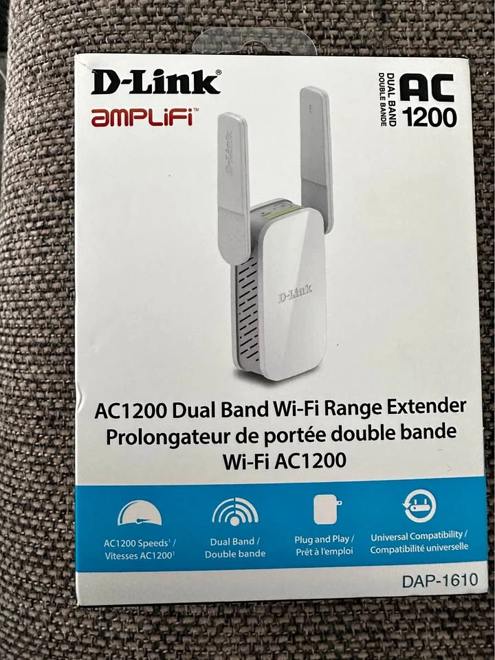 D-Link Wifi Extender - AC1200 Dual Band